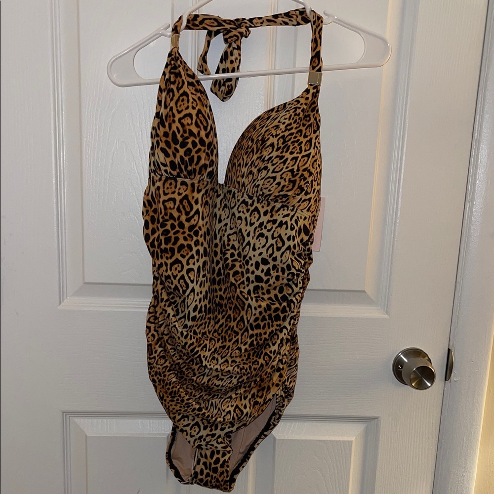 Victorias Secret Cheetah Print Bathing Suit